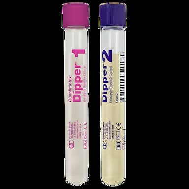 Urine Chemistry Control Set Dipper® Urinalysis Dipstick Testing 2 Levels 6 X 15 mL