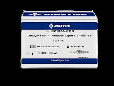 Cardiac Marker Control Set Diazyme Lipids Level 1, 2, 3 3 X 3 mL