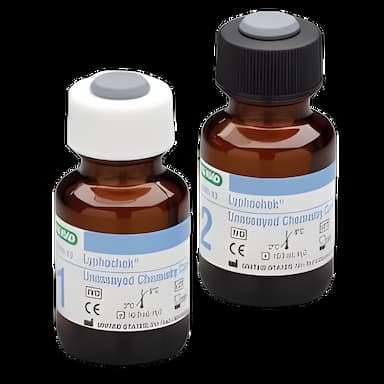 Unassayed Control Set Lyphochek® MiniPak 80 Analytes Level 1, 2 2 X 10 mL