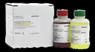 McKesson Consult™ Urine Chemistry Control Set for Microscopic & Macroscopic Testing