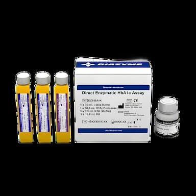 Diabetes Management Test Control Set Direct Enzymatic HbA1C 2 Level 2 X 0.5 mL
