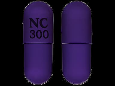 Carbamazepine 300 mg Capsule Bottle 120 Capsules - 29033000412