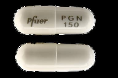 Lyrica® Pregabalin 150 mg Capsule Bottle 90 Capsules CV