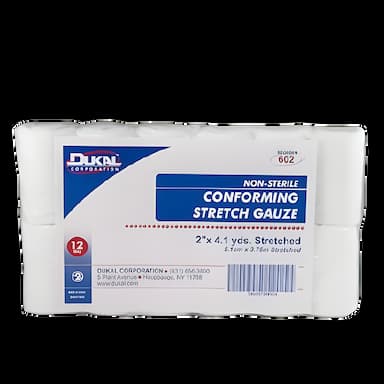 Conforming Bandage Dukal™ 2 Inch X 4-1/10 Yard 12 per Pack NonSterile 1-Ply Roll Shape - 602
