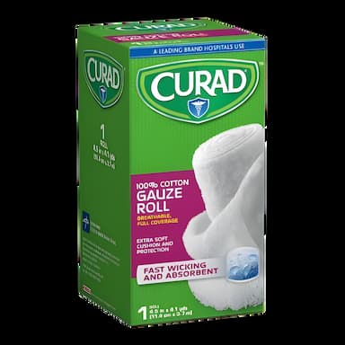Conforming Bandage Curad® 4-1/2 Inch X 4 Yard 1 per Pack NonSterile Roll Shape