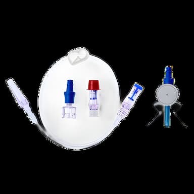 ICU Medical CH3929 IV Extension Set, 21 Inch Tubing - Latex-Free