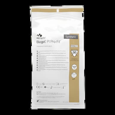 Surgical Glove Biogel® PI Pro-Fit® Size 6.5 Sterile Polyisoprene Standard Cuff Length Micro-Textured Cream Not Chemo Approved