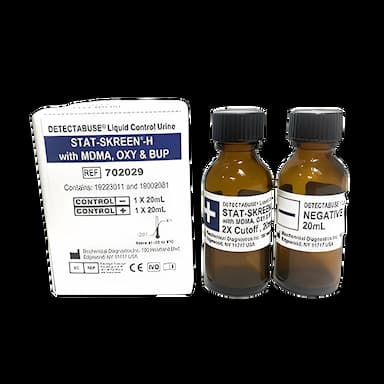 Detectabuse® Stat-Skreen® H with OXY, BUP Control Set for Drugs of Abuse Testing