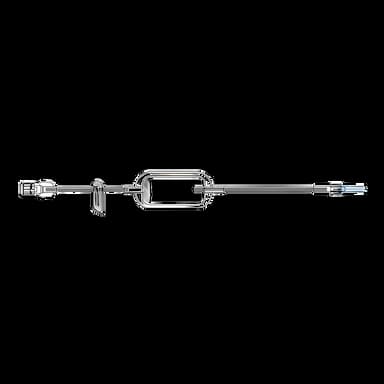 McKesson Small Bore IV Extension Set with 0.2 Micron Filter, 60 Inch Tubing - Sterile, MS114