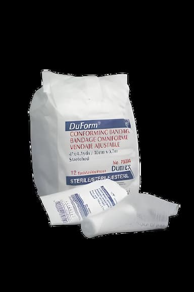 Conforming Bandage Duform 3 Inch X 4-1/10 Yard 1 per Pack Sterile 1-Ply Roll Shape