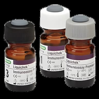 Liquichek™ Premium Assayed Control Set - Tri-Level, Multiple Analytes, 6 X 5 mL by Bio-Rad Laboratories