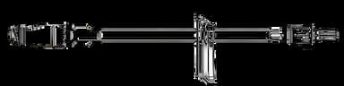 IV Extension Set Needle-Free Port 7 Inch Tubing - B33056