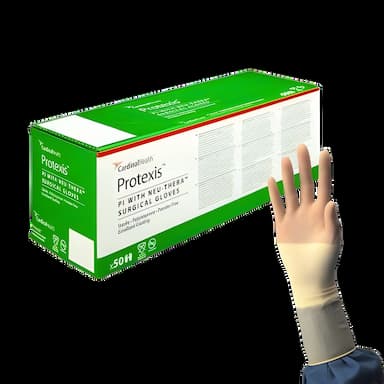 Surgical Glove Protexis™ PI with Neu-Thera® Size 6.5 Sterile Polyisoprene Standard Cuff Length Smooth Ivory Not Chemo Approved