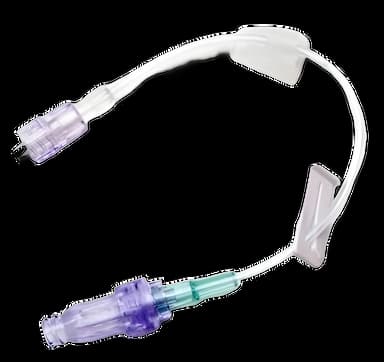 SteadyCare™ IV Extension Set with Needle-Free Port, Small Bore, 8 Inch Tubing, Sterile