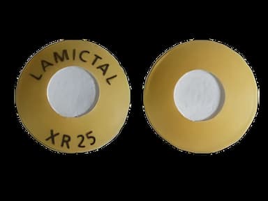 Lamictal® XR Lamotrigine 25 mg Tablet Bottle 30 Tablets