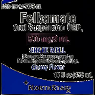 Felbamate 600 mg/5 mL Oral Suspension - Anticonvulsant Medication