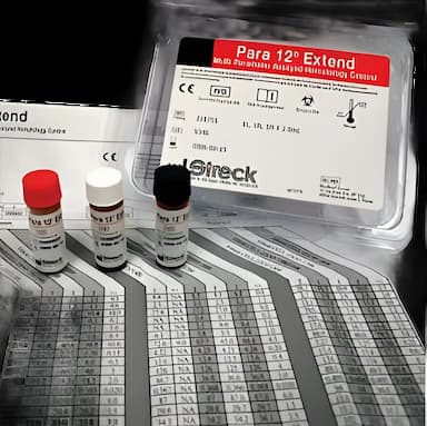 Hematology Control Set Para 12® Extend Low Level / Normal Level / High Level 18 X 4.5 mL