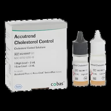 Cardiac / Lipids / General Chemistry Control Set Accutrend® Cholesterol 2 Levels