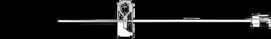 IV Extension Set SafeLine* Needle-Free Port Micro Bore 7 Inch Tubing Without Filter