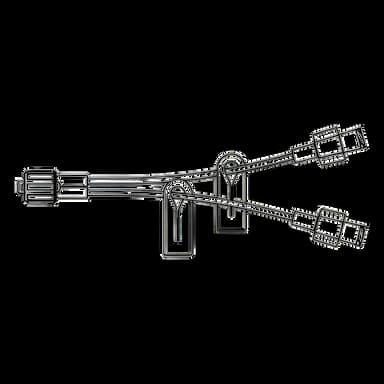 IV Extension Set Mini Bifuse* 6 Inch Tubing Without Filter