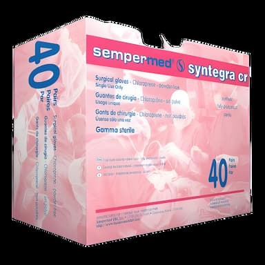 Surgical Glove Sempermed® Syntegra CR Size 8.5 Sterile Polyisoprene Standard Cuff Length Fully Textured Ivory Not Chemo Approved