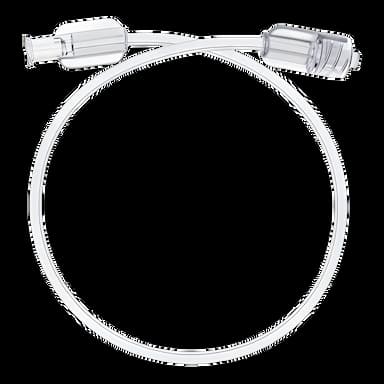 IV Extension Set Qosina 12 Inch Tubing Without Filter NonSterile