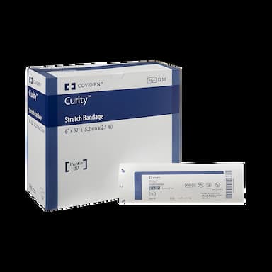 Conforming Bandage Curity™ 6 X 82 Inch 1 per Pack Sterile 1-Ply Roll Shape