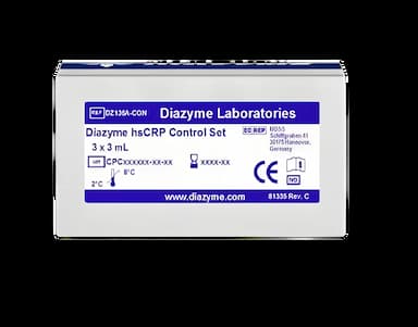 Inflammation Control Set Diazyme High-Sensitivity C-Reactive Protein (hsCRP) Level 1, 2, 3 3 X 3 mL