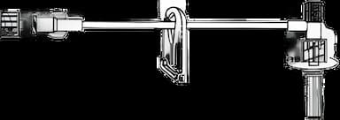 IV Extension Set Vygon Micro Bore 4 Inch Tubing Without Filter - AMS-441