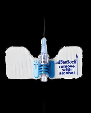 IV Extension Set StatLock™ Needle-Free Port Micro Bore 6 Inch Tubing Without Filter Sterile - IV0540
