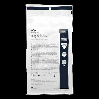 Surgical Glove Biogel® Eclipse™ Size 7.5 Sterile Latex Standard Cuff Length Micro-Textured Straw Not Chemo Approved