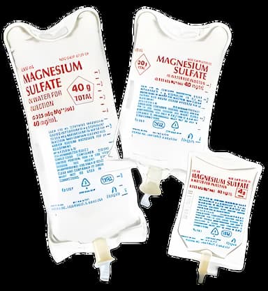 Magnesium Sulfate in Water 4%, 40 mg / mL Solution Flexible Bag 100 mL