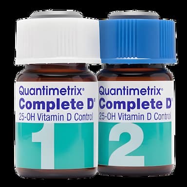 Quantimetrix Complete D® Vitamin D (25-OH) Control Set - Level 1, 2 4x3 mL