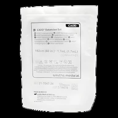 IV Extension Set CADD® 60 Inch Tubing Without Filter Sterile - 21-7047-24