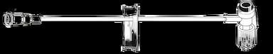 IV Extension Set Needle-Free Port Micro Bore 6 Inch Tubing Without Filter