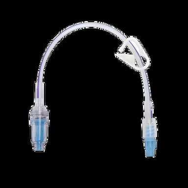 IV Extension Set Maxplus® Clear Needle-Free Port Standard Bore 8-1/2 Inch Tubing Without Filter Sterile