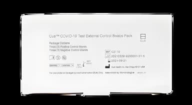 Molecular Diagnostic Control Set Cue™ COVID-19 Positive Level / Negative Level 6 Swabs