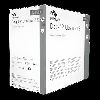 Surgical Glove Biogel® PI UltraTouch® S Size 7 Sterile Polyisoprene Standard Cuff Length Smooth Opaque Beige Chemo Tested