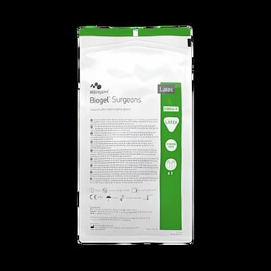 Surgical Glove Biogel® Surgeons Size 9 Sterile Latex Standard Cuff Length Micro-Textured Straw Not Chemo Approved