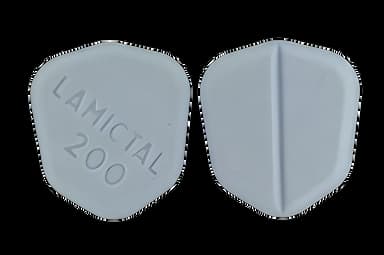 Lamictal® Lamotrigine 200 mg Tablet Bottle 60 Tablets