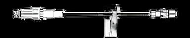 IV Extension Set Caresite® Needle-Free Port Standard Bore 6 Inch Tubing Without Filter Sterile - 470108