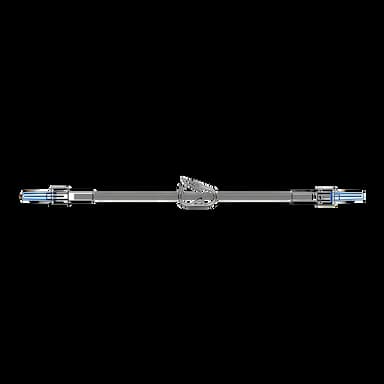 McKesson Small Bore IV Extension Set 60 Inch Tubing - MS460, Sterile, Latex-Free